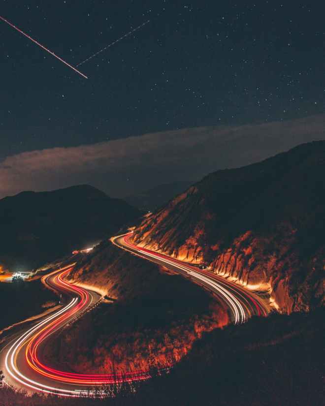 red and black abstract painting